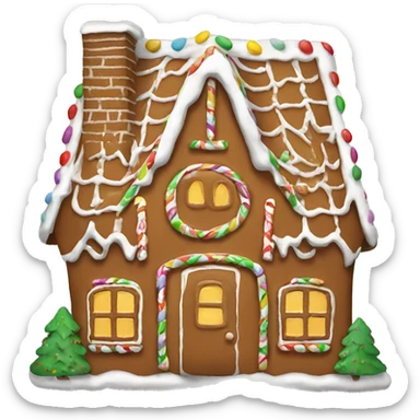 Gingerbread house  sticker