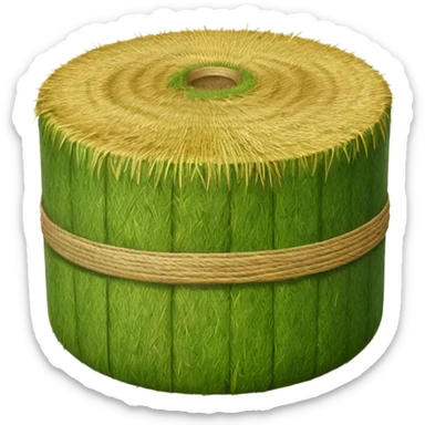 silage hay bale sticker