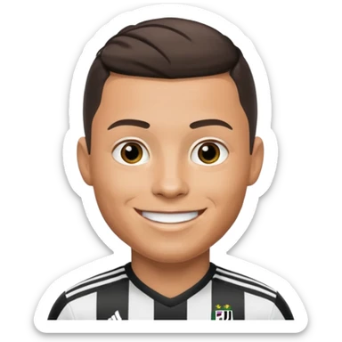 ronaldo juventus sticker