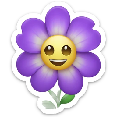 Flower  sticker