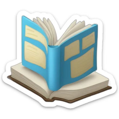 bookabout a social book reading app sticker