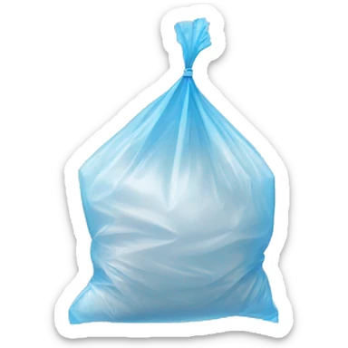 plastic bag drifting  sticker