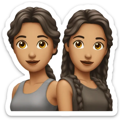 2 amigas sticker