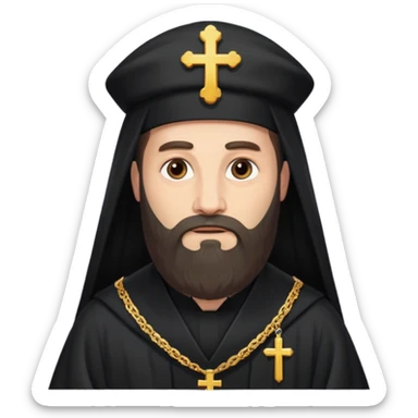 the Orthodox priest sticker
