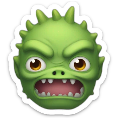 Monstruo sticker