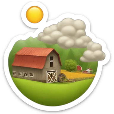 Farm sticker