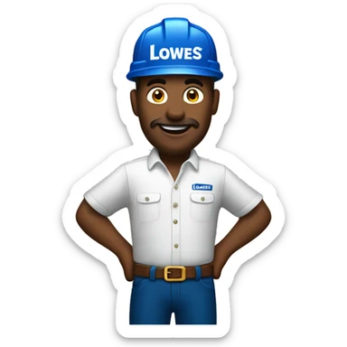 lowes home improvement  sticker