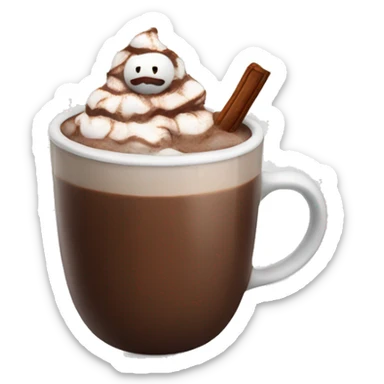 Hot chocolate  sticker