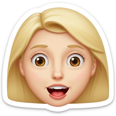 Voltear los ojos hacia arriba mordiéndose el labio, sonrojo, sonrisa pícara. 🙄+🫦, 🙄+😳+🫦+😏 sticker