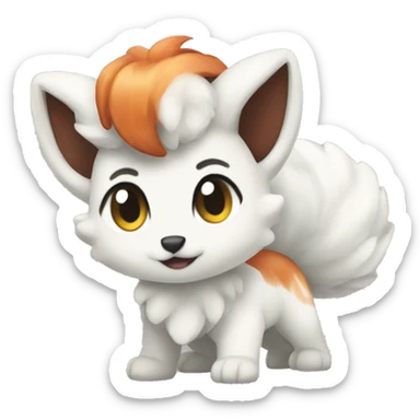 Alola vulpix sticker