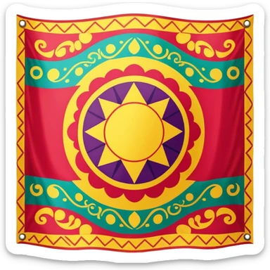 Gypsy flag sticker