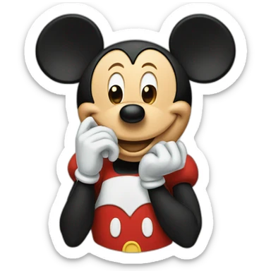 Mickey sticker