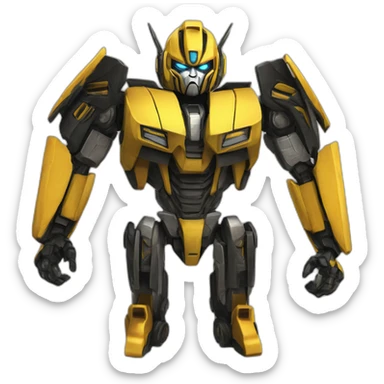 transformers prime bumblebee sticker