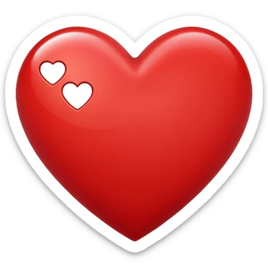 Emoji with only one eye. Instead of eye , there is ❤️ sticker