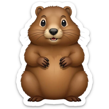 Groundhog  sticker
