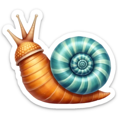 Cute Sea Snail sticker
