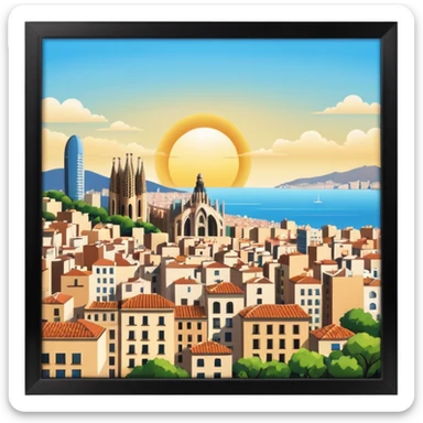 Barcelona sticker