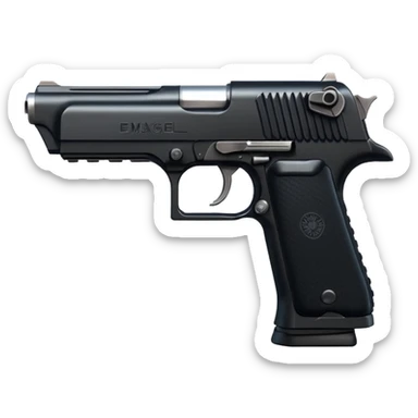 Desert eagle emoji sticker