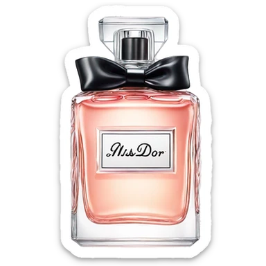 Miss dior perfume  sticker