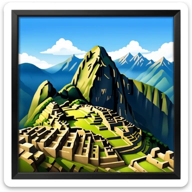 Machu Picchu  sticker