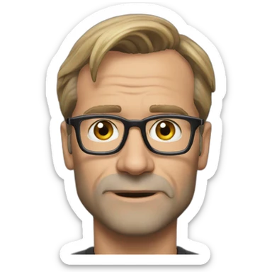 jurgen klopp don't know sticker