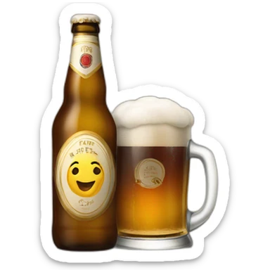 Groute biere sticker
