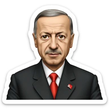 recep tayyip erdogan sticker