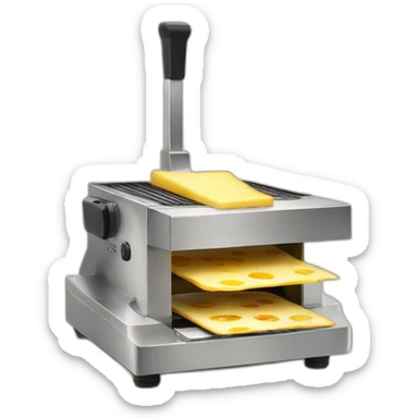 Raclette machine sticker