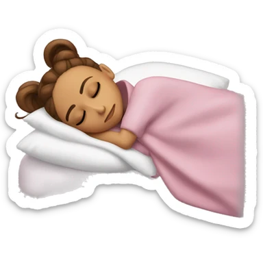 Ariana Grande sleeping sticker