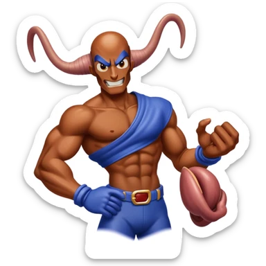 Earthworm Jim sticker