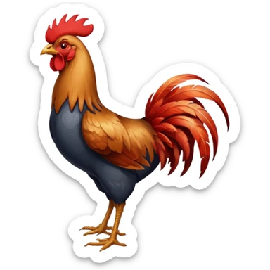 a cock sticker