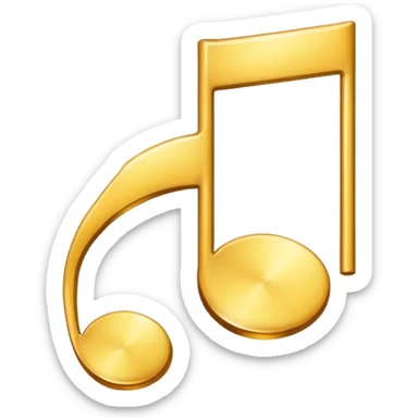 music note sticker