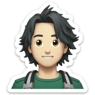 My hero academia  sticker