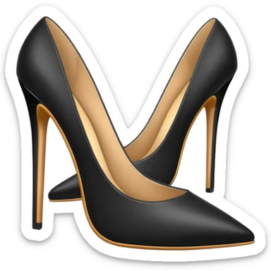 High heels sticker
