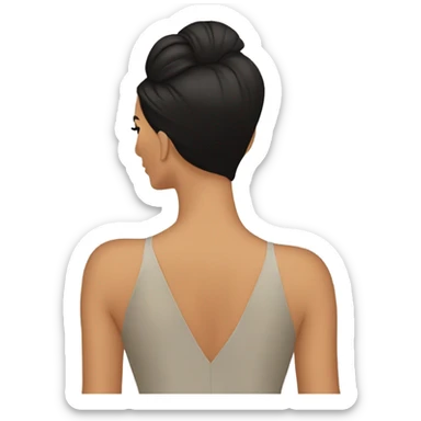 kim kardashian from back sticker