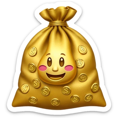Money bags sticker