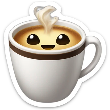 super charged coffee sticker