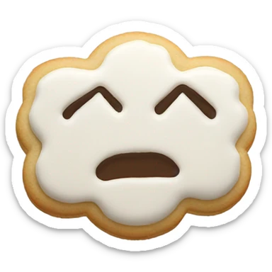 iced sugar cookie sticker