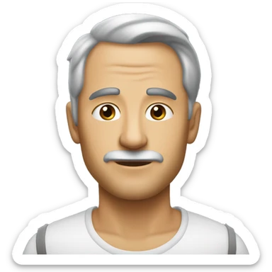 дівчинка тримає білі троянди sticker