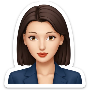 Bella hadid speaking sticker