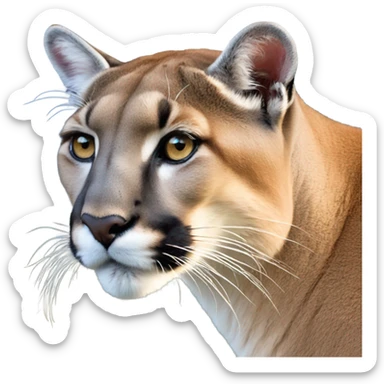 Puma Colorado Mountains sticker