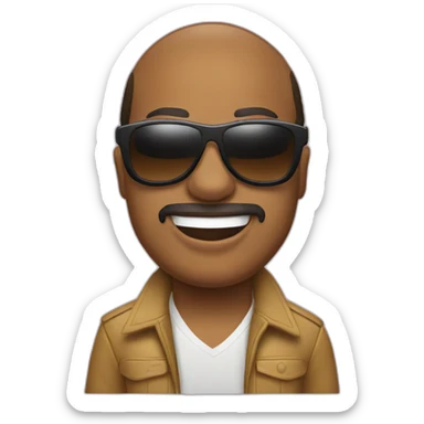 Stevie Wonder sticker