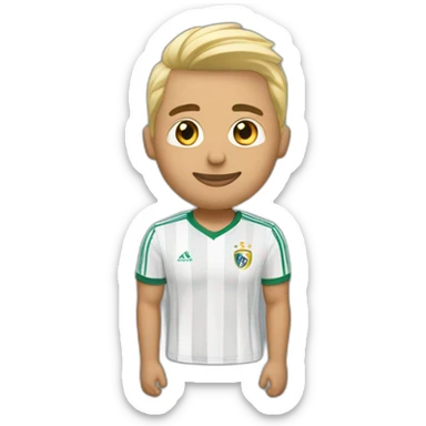 Ronaldo mèche blonde sticker