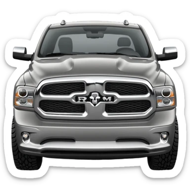Grey 2016 ram 1500 sticker