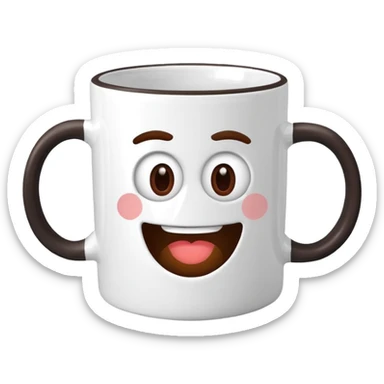 Worlds best boss mug sticker