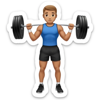 Gym peso sticker