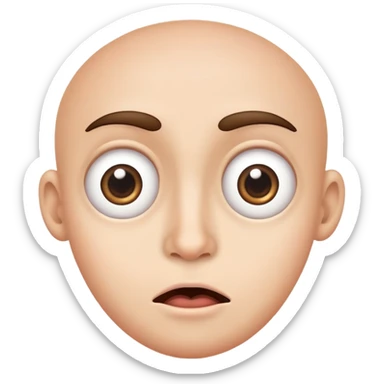 funny face like this ощо sticker