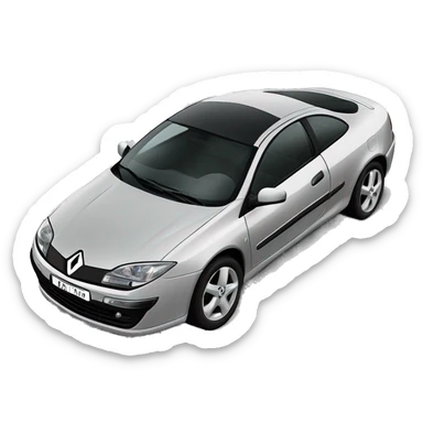 One Renault Laguna Coupe V6 sticker