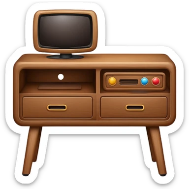 Make a tv table emoji sticker