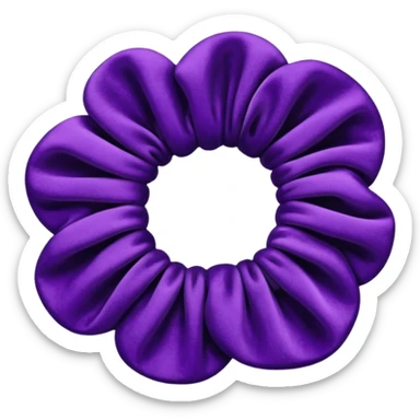 hair scrunchie sticker